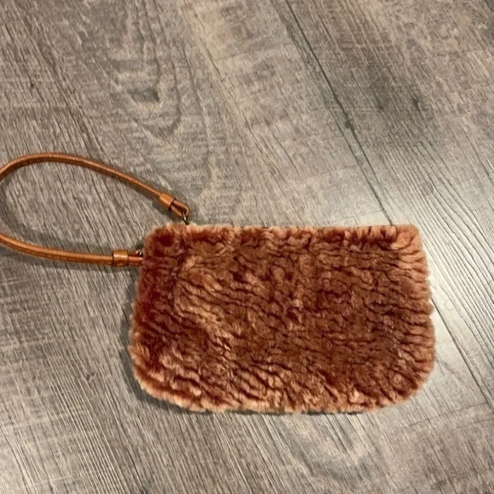 Patricia Nash Faux Fur clutch